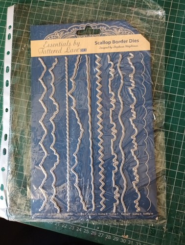 Scallop border dies - border, by