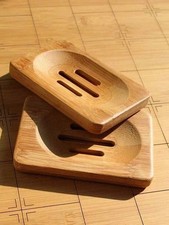 Bamboo Wooden Soap Dish Soap