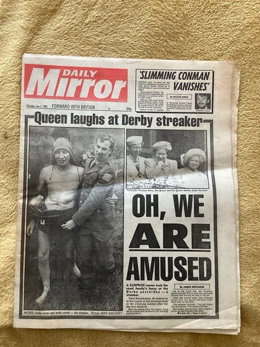 Queen laughs derby - at,