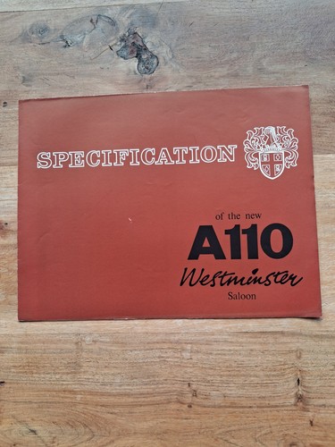 Austin a110 westminster saloon - westminster,