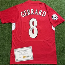 Steven Gerrard Hand Signed