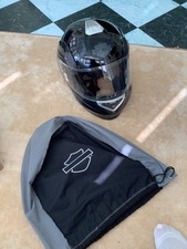 Harley Davidson Black Full Face Helmet size Medium in Exc condition