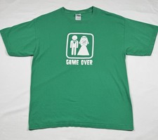 GAME OVER Newlywed Large Shirt