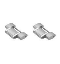 Two WATCH BAND SOLID LINKS FOR