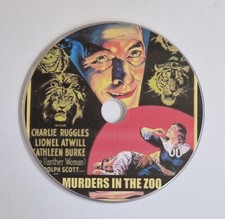 MURDERS IN THE ZOO 1933 DVD