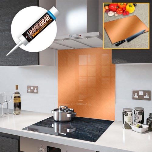 Glass splashbacks brushed - glass,