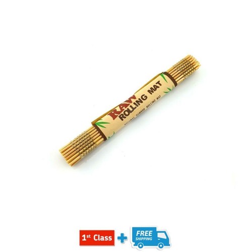 Raw bamboo rolling mat - mat, natural
