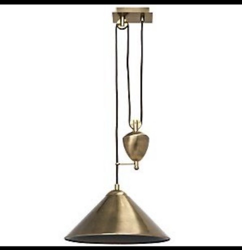 Nigella brass pendant john - nigella,