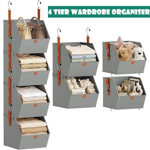 Tier hanging wardrobe - 4,