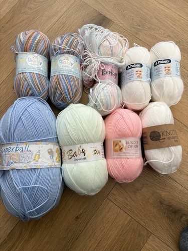 Mixed lot baby wool - lot,