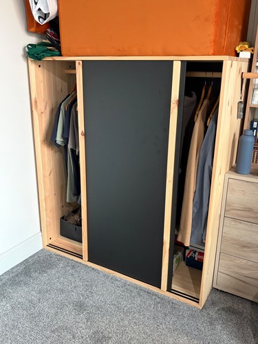 Ikea glamberget wardrobe with - glamberget,