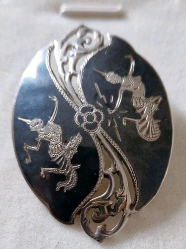 Vintage 925 brooch sterling - vintage,