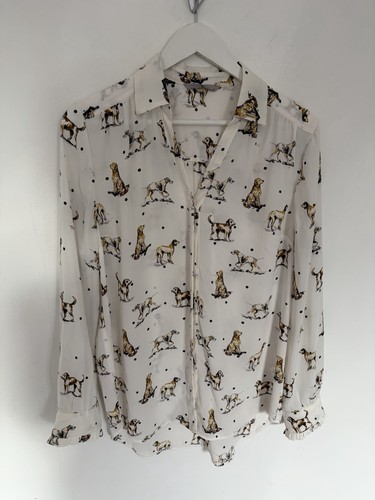 Ladies blouse dog - uk,
