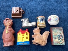 Job Lot of 8 Vintage money boxes inc Cadbury’s Red Cross,  Bunnykins,  etc.#2