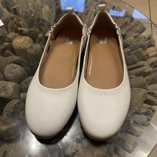 LADIES FITFLOP WHITE REAL