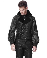 Punk rave mens vest - punk, waistcoat