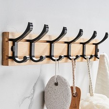 Coat Rack Wall Door Mounted, 6
