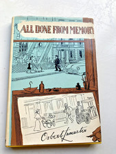 Handsome illustrated book All Done from Memory Osbert Lancaster CARTOONS 1963