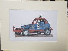 brisca f1 stock car  print of