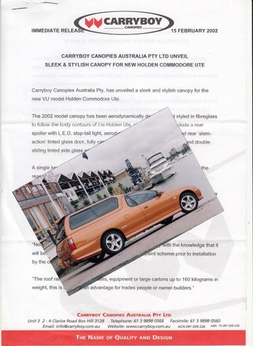 2002 holden commodore - 2002, ute