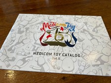 Rare 2011 Japanese MEDICOM TOY CATALOG VOL.5 Inc. Bearbrick Kubrick!