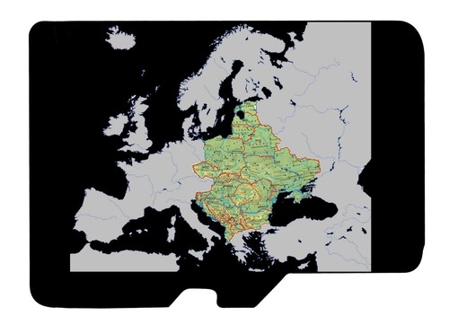 Eastern europe card - eastern,