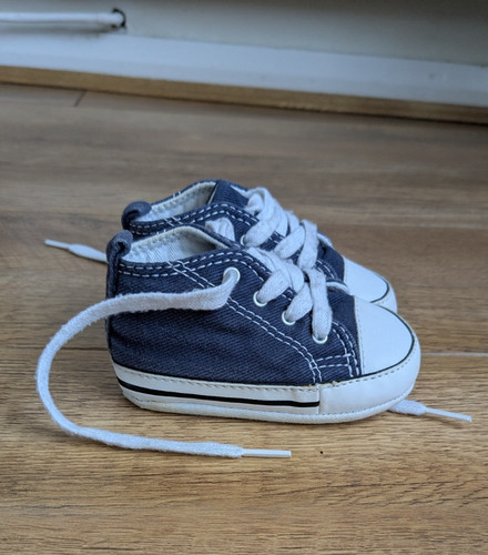 Baby boys blue converse - boys,