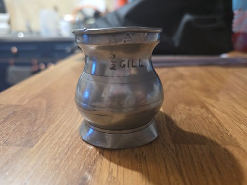Antique gill measuring jug - gill,