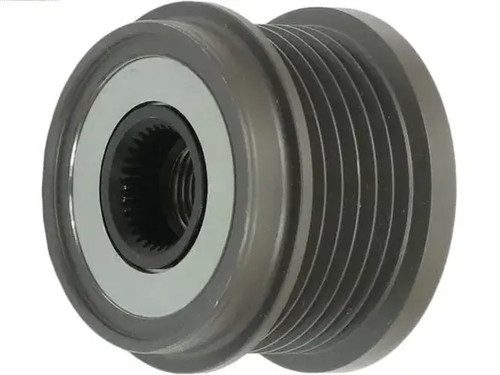 Alternator clutch pulley