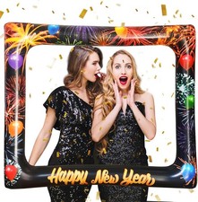 Colorful New Year Photo Booth