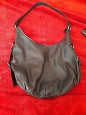 large  genuine leather slouch