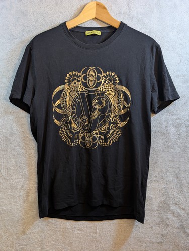 Versace jeans black shirt - versace, t-shirt