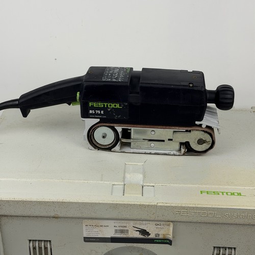 Festool belt sander - e,