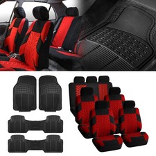 3-row SUV VAN Red Seat Covers