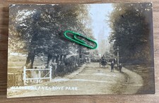 Marvels Lane Grove Park London Animated Street View RPPC Posted 1916