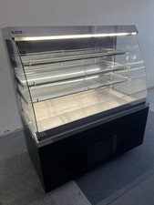 Commercial Victor Refrigerated Display Patisserie Glass 3 Shelve Fridge Food 