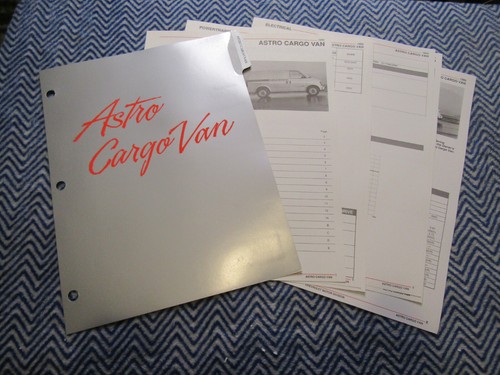 1992 chevrolet astro cargo van - astro,