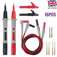 16pcs multimeter test leads - 16pcs,
