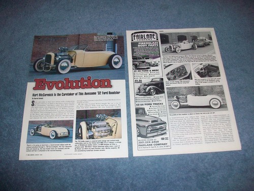 1932 ford roadster channeled - 1932,
