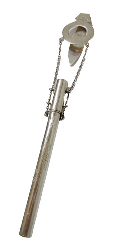 Antique silver chatelaine - chatelaine, etui