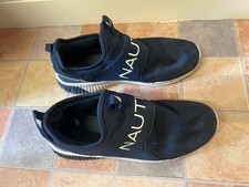 Nautica Men's Coaster Navy Trainers Slip On Shoes Men's Size 10.5