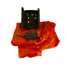 Vintage Action Man Red Devil Parachute Main Pack & Straps Reserve Bundle