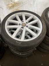 VW GOLF VANCOUVER ALLOY WHEELS MAY NEED TYRE 225-40-R18 5X112