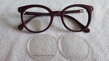 Stella McCartney burgundy glasses frames. SC 0081O. For spares.