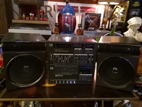 Sanyo rare vintage boombox - sanyo,