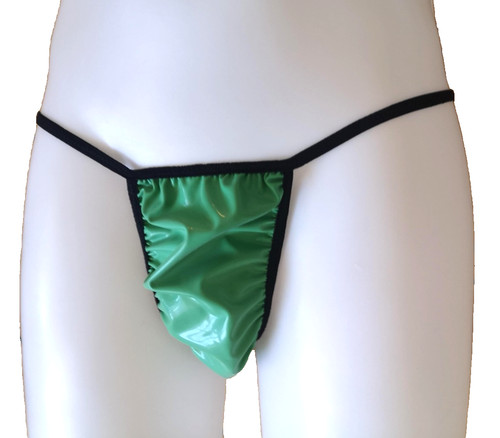 Latex panties rubber tanga - latex,