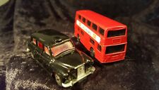 Daimler Fleetline and Taxi (LTI FX4 Hackney Carriage) - Matchbox Toy Vehicles
