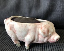 Antique pig pin cushion - antique,