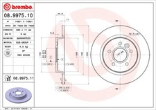 2x New Brake Disc for FORD