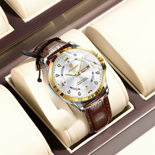 Mens luxury watches leather - mens,